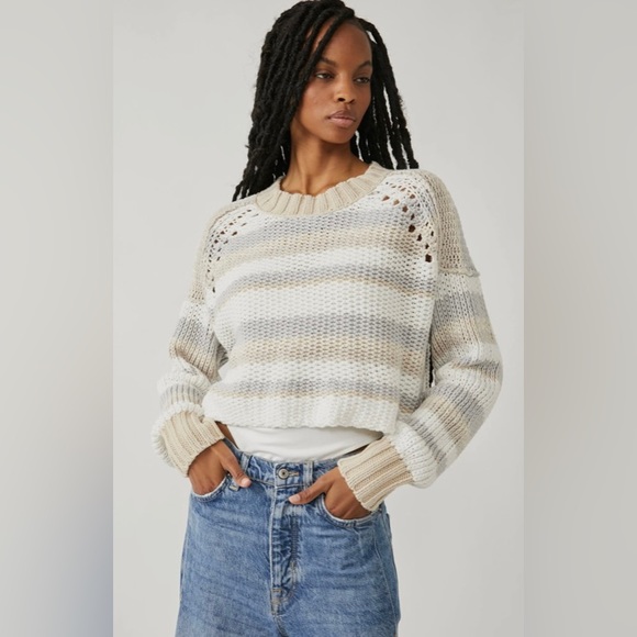 Free People Sweaters - NWT Free People Devon Sweater Size Large